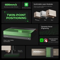 xTool S1 Enclosed Diode Laser Cutter 10W Dubai Abu Dhabi UAE