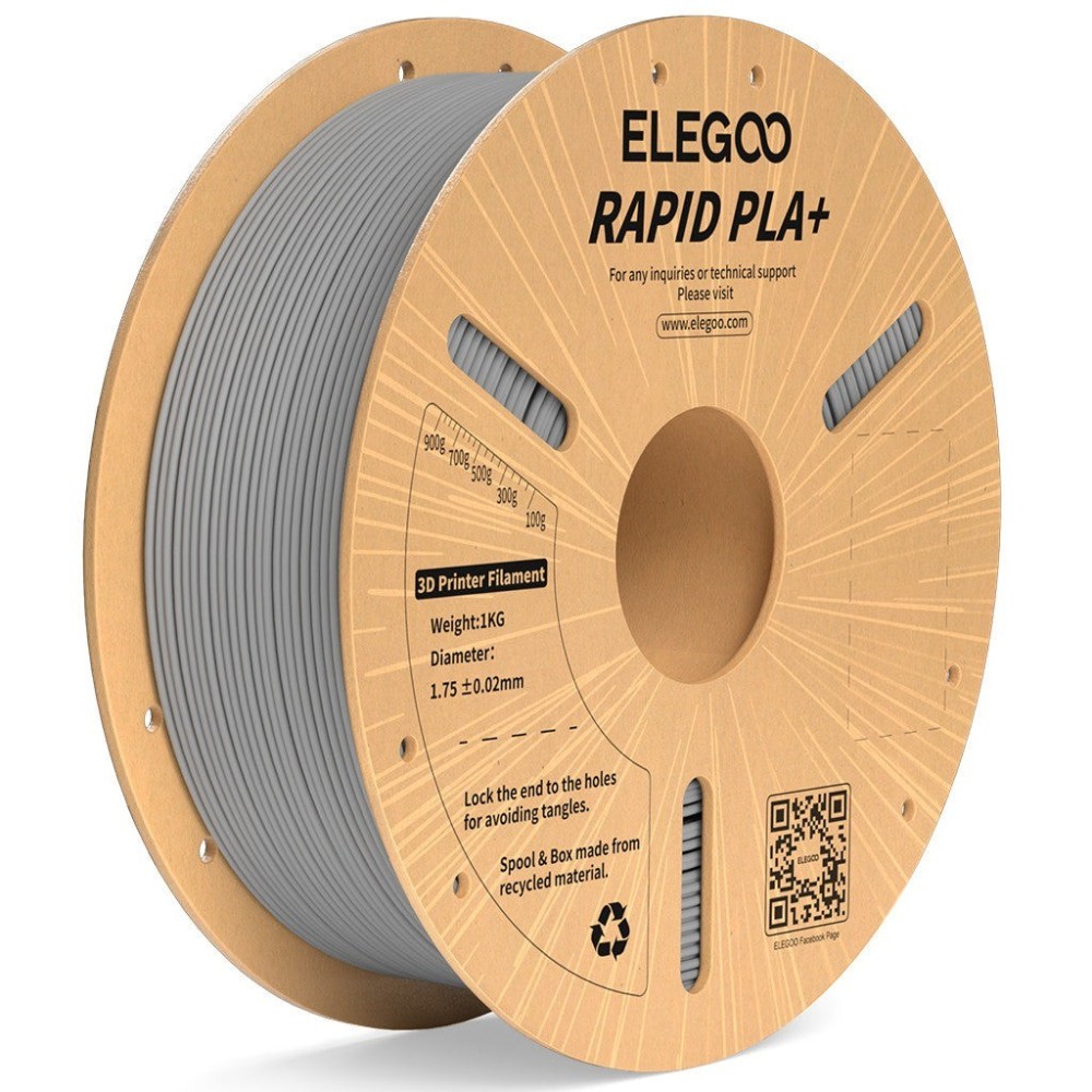ELEGOO RAPID PLA Plus gray Dubai Abu Dhabi UAE