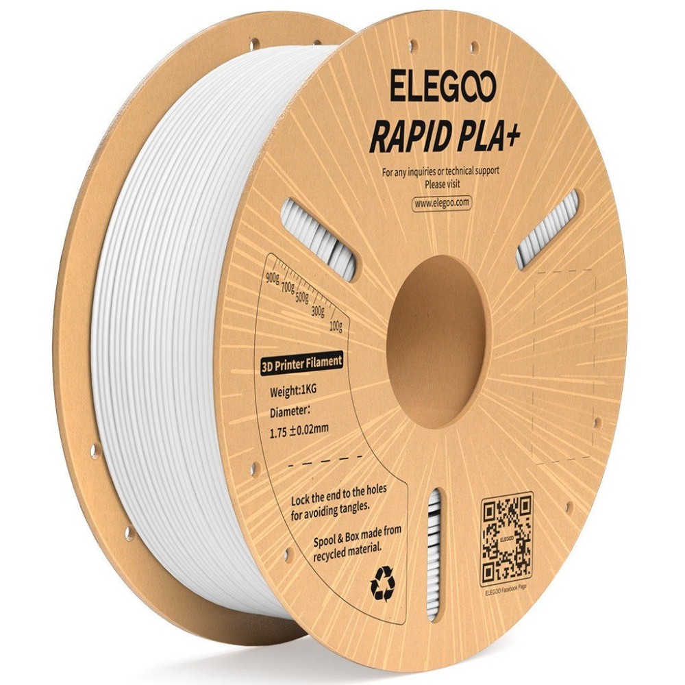 ELEGOO RAPID PLA Plus White Dubai Abu Dhabi UAE