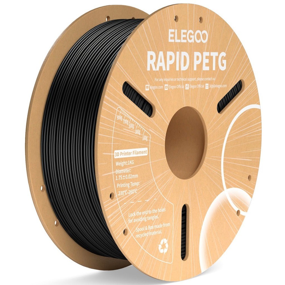 ELEGOO Rapid PETG Black Dubai Abu Dhabi UAE