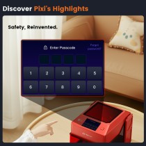 AlgoLaser Pixi Smart Laser Engraver with Enclosure Dubai Abu Dhabi UAE