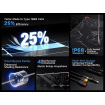 ZOUPW 450 Watt Portable Solar Panel Dubai Abu Dhabi UAE