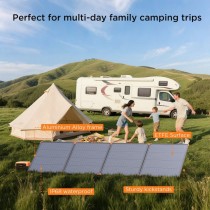 ZOUPW 400 Watt Portable Solar Panel Dubai Abu Dhabi UAE